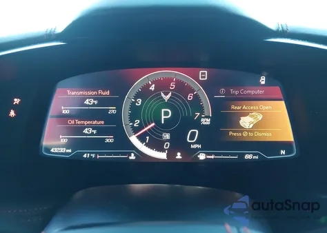 2020 Chevrolet Corvette Stingray Rwd 3Lt z USA, uszkodzony, nr VIN 1G1Y82D45L5100115